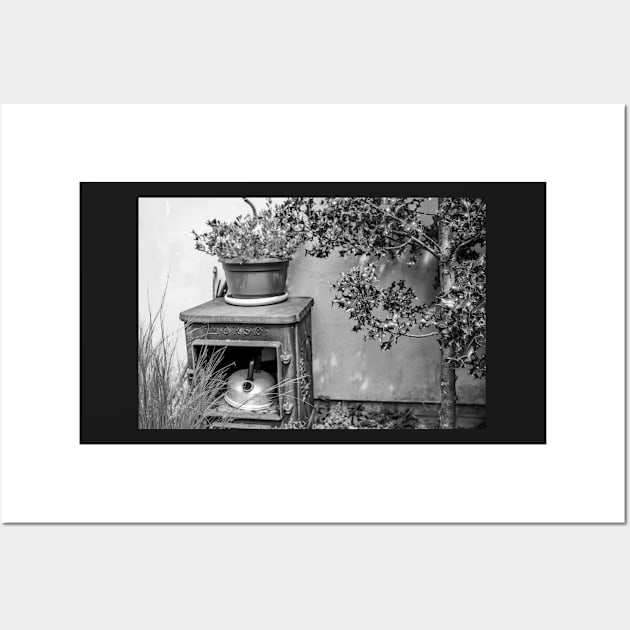 Ornate wood burner Wall Art by yackers1